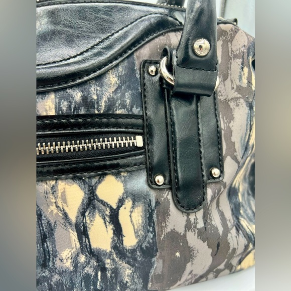 🌺Rare Etienne Aigner Multi Colored Brown & Black Tones Tote Bag | Purse🌸🌺 - Picture 4 of 14